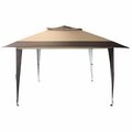 Crown Shade One Touch Polyester Canopy 9.3 ft. H X 12 ft. W X 12 ft. L GA144-PB150D